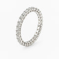 Eternity Ring - Moissanite Diamond (Size Small)