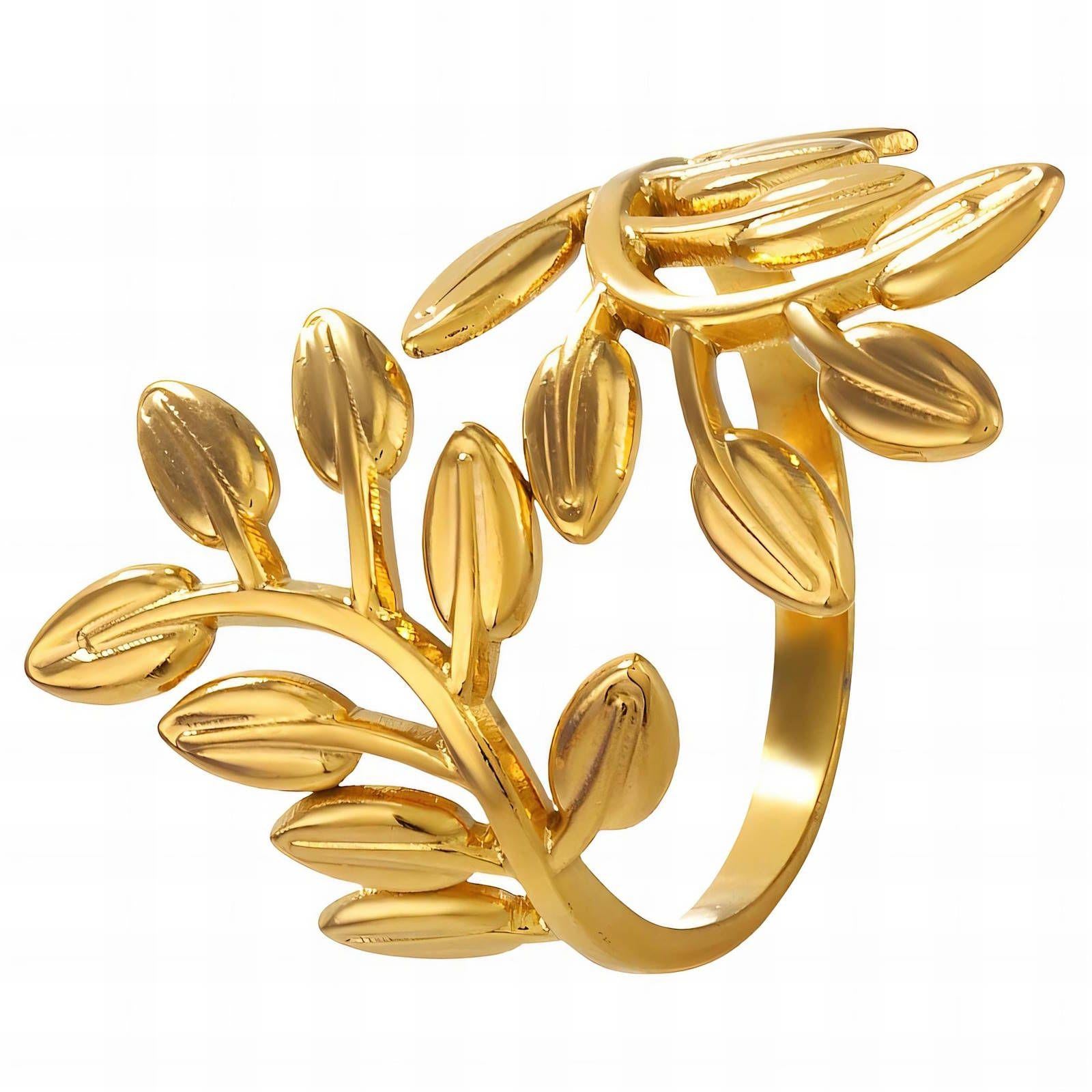 Olympia Leaf Ring